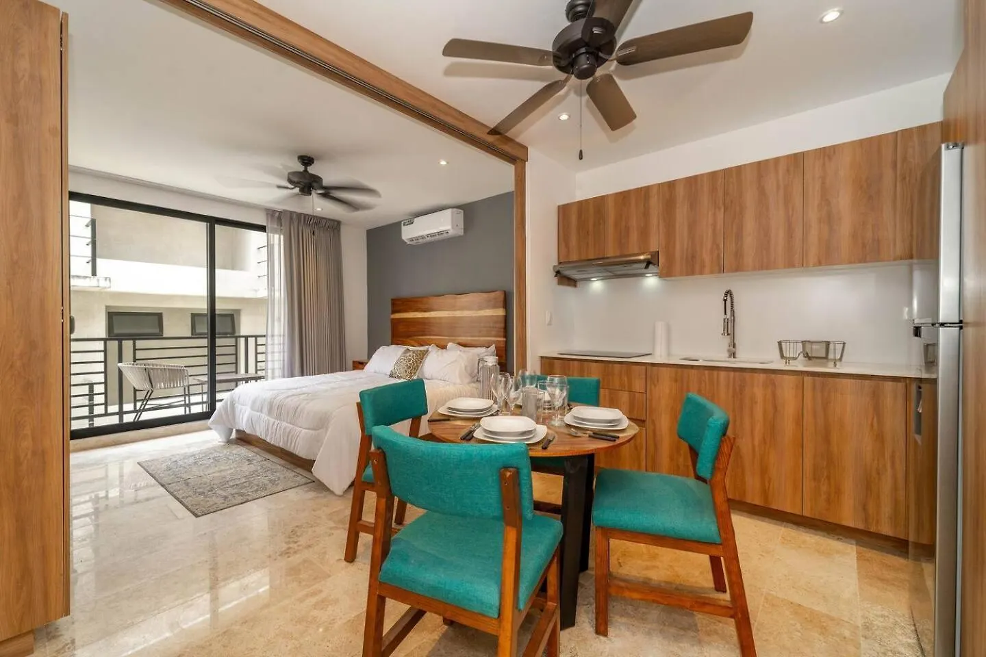 King Suite With Balcony, Gym And Rooftop Pool Tulum